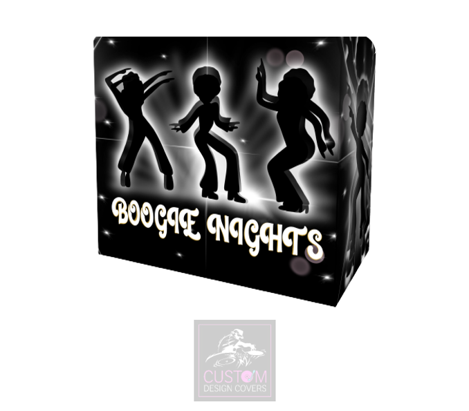 Boogie Nights Black & White Booth Cover Combi