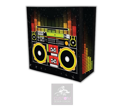 Boombox Stereo Lycra DJ Booth Cover