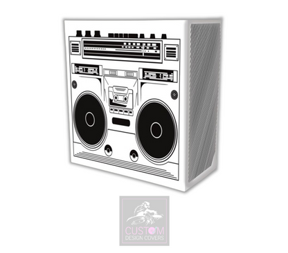 Boombox Stereo Lycra DJ Booth Cover