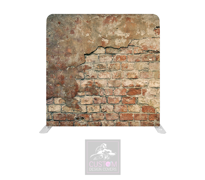 Old Stone Wall Lycra Pillowcase Backdrop Cover (DOUBLE SIDED)