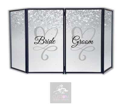 BRIDE GROOM DJ LYCRA FACADE PANELS 