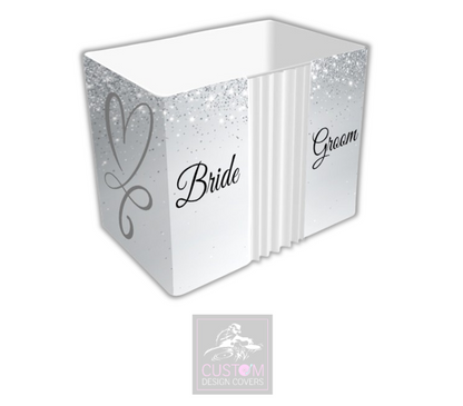 Bride & Groom Photobooth Enclosure Cover 