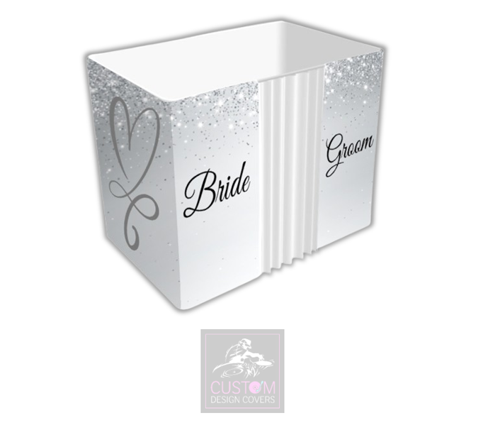 Bride & Groom Photobooth Enclosure Cover 