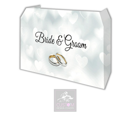 Bride & Groom Lycra DJ Booth Cover