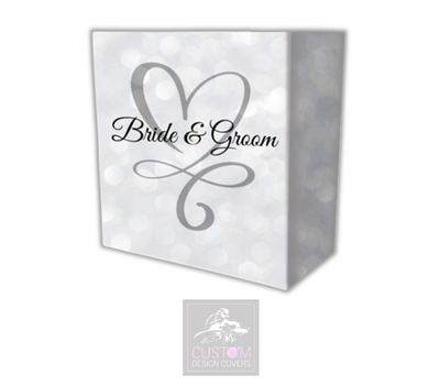 Bride & Groom Lycra DJ Booth Cover