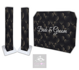 Bride & Groom Lycra DJ Booth Cover (PACKAGE BUNDLE) 