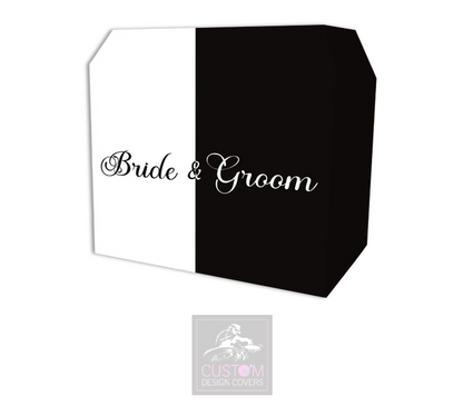 Bride & Groom DJ Booth Cover -MKII