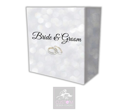 Bride & Groom Lycra DJ Booth Cover