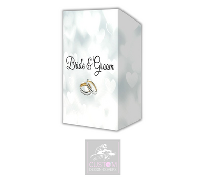 Bride & Groom DJ Lycra DJ Covers 