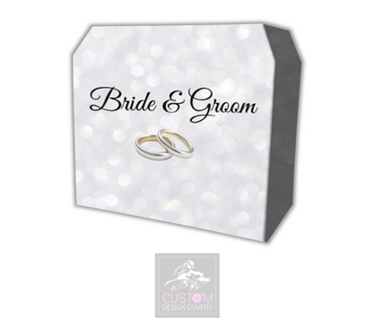 Bride & Groom Lycra DJ Booth Cover