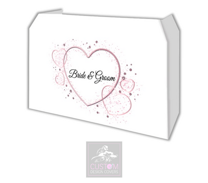 Bride & Groom Lycra DJ Booth Cover