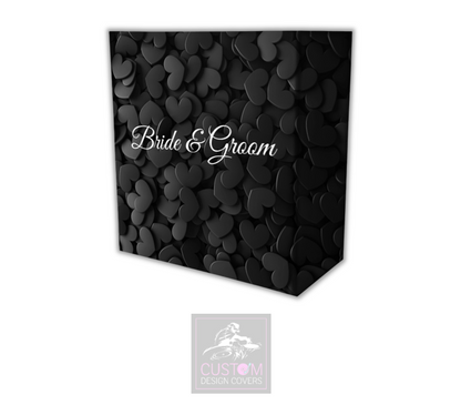 Bride & Groom  Lycra DJ Booth Cover