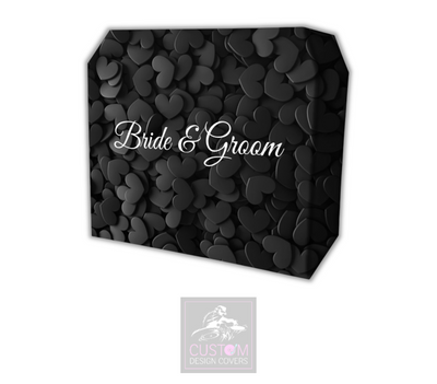 Bride & Groom  Lycra DJ Booth Cover