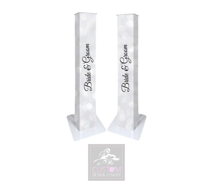 Bride & Groom Lycra Podiums