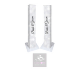 Bride & Groom Lycra Podiums (PAIR) 