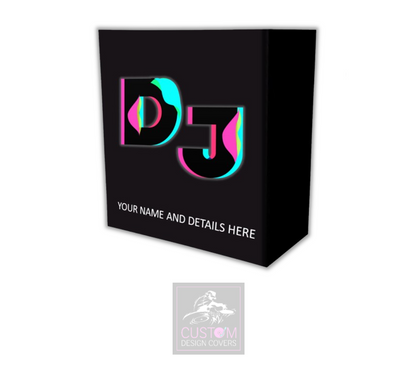 Custom DJ Logo Lycra DJ Booth Cover