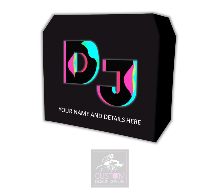 Custom DJ Logo Lycra DJ Booth Cover