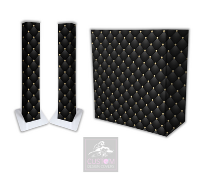 Chesterfield Lycra DJ Booth Cover (PACKAGE BUNDLE)