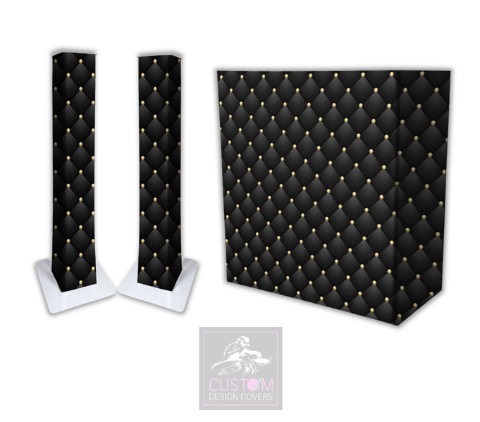 Chesterfield Lycra DJ Booth Cover (PACKAGE BUNDLE)
