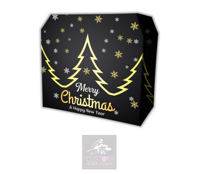 Christmas Lycra DJ Booth Cover