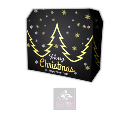 Christmas Lycra DJ Booth Cover