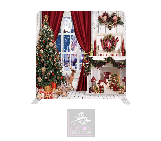 Believe Lycra Pillowcase Backdrop Cover