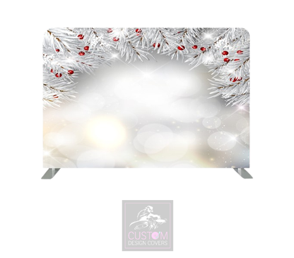 Christmas Lycra Pillowcase Backdrop Cover (DOUBLE SIDED)