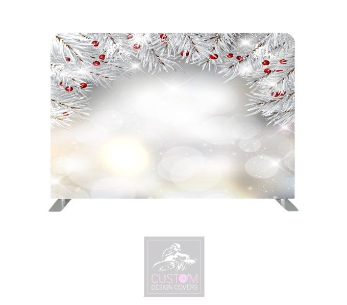 Christmas Lycra Pillowcase Backdrop Cover