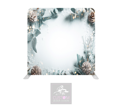 Pinecones Lycra Pillowcase Backdrop Cover (DOUBLE SIDED)
