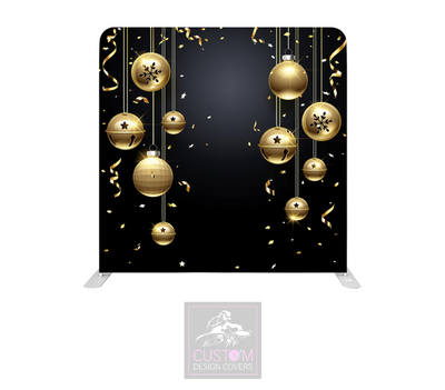 Baubles Lycra Pillowcase Backdrop Cover