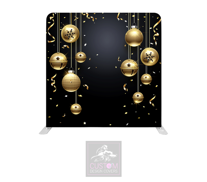 Baubles Lycra Pillowcase Backdrop Cover