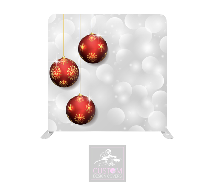 Bauble Lycra Pillowcase Backdrop Cover