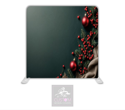 Christmas Lycra Pillowcase Backdrop Cover (DOUBLE SIDED)