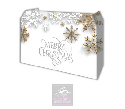 Merry Christmas Lycra DJ Booth Cover