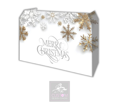 Merry Christmas Lycra DJ Booth Cover