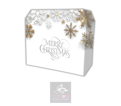 Merry Christmas Lycra DJ Booth Cover 