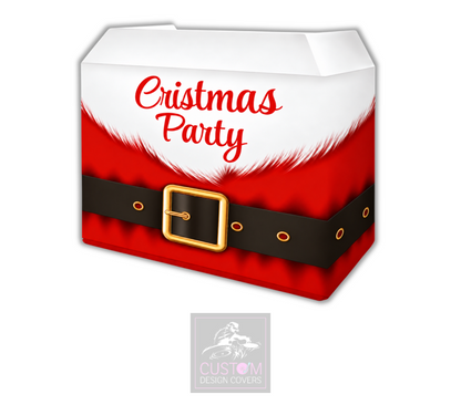Christmas Party Lycra DJ Booth Cover