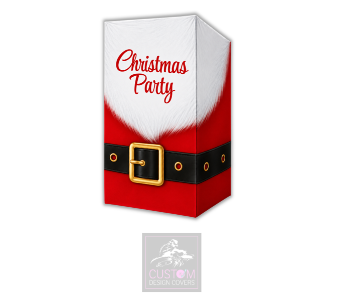 Christmas Party Lycra DJ Booth Cover