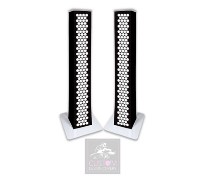 Circled Grill Podium Covers (PAIR)
