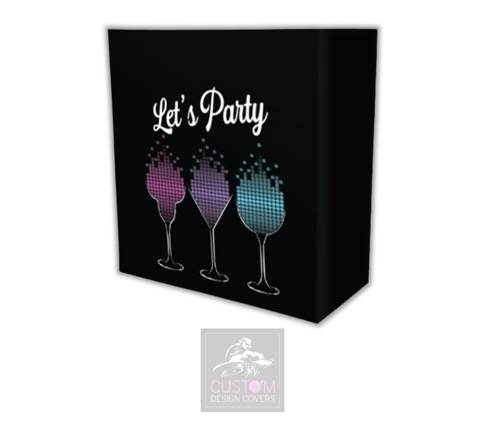 Cocktail Vibes Lycra DJ Booth Cover