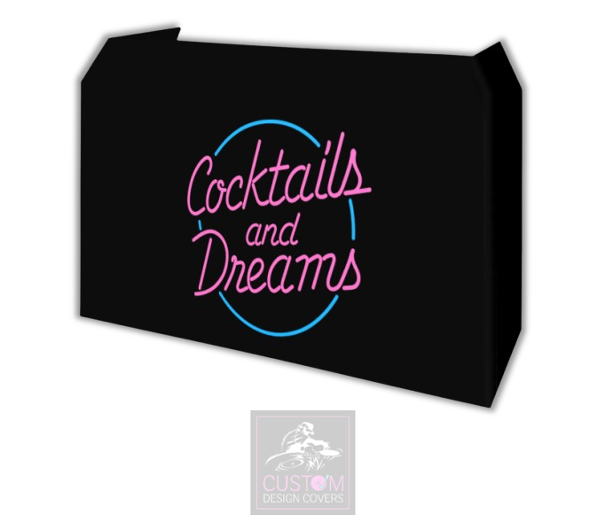 Cocktail & Dreams Lycra DJ Booth Cover