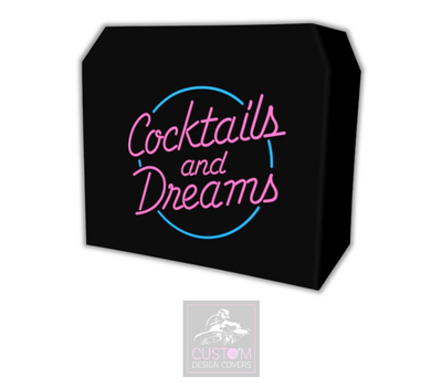 Cocktail & Dreams Lycra DJ Booth Cover