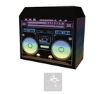 BOOMBOX STEREO LYCRA DJ S&H BOOTH COVER