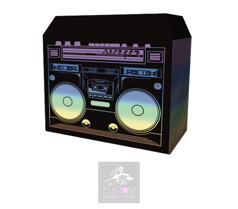 Boombox Stereo Lycra DJ Booth Cover