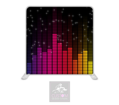 The Equalizer Lycra Pillowcase Backdrop Cover (DOUBLE SIDED)