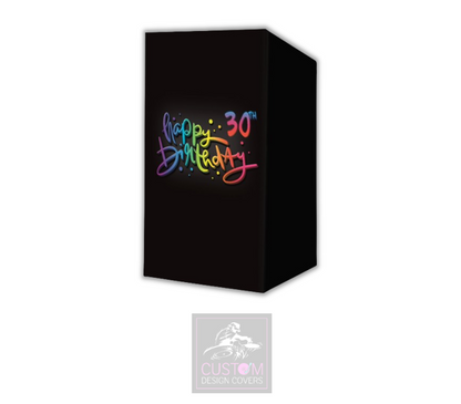 Happy 30th Birthday Lycra DJ Booth Cover