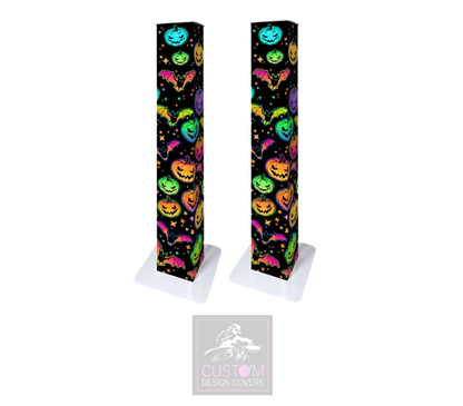 Halloween Pumpkin and Bats Lycra DJ Covers (PACKAGE BUNDLE)