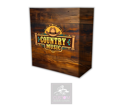 Country Music Lycra DJ Booth Cover 
