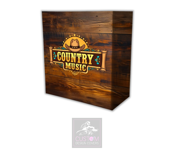 Country Music Lycra DJ Booth Cover 