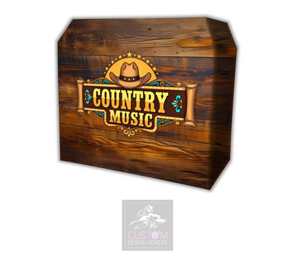 Country Music Lycra DJ Booth Cover 